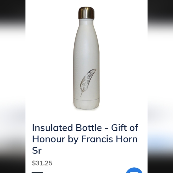 Insulated Bottle - Gift of Honour by Francis Horn Sr - Picture 3 of 5